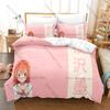 Kanojo Okarishimasu Anime Bedding Set 1 Duvet Cover + 2 Pillowcases Chizuru Mizuhara Rental Girlfriend Bedroom Decor