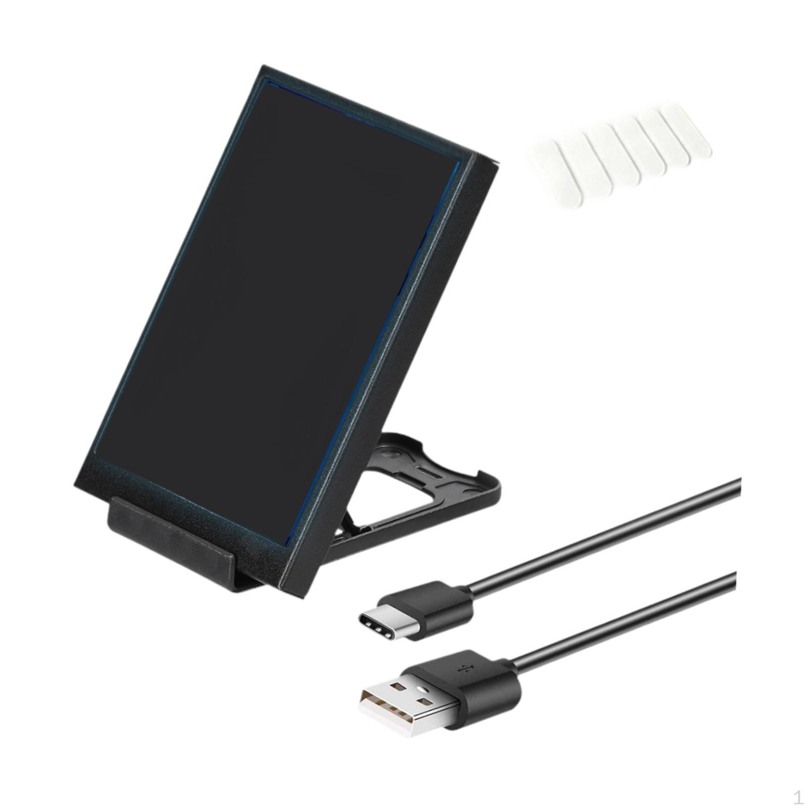 

3,5-дюймовый мини-экран IPS USB C, металлический корпус, прочный, горизонтальный, вертикальный, температура ПК