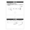 Takagi Traffic Control LED Guide Battery with Belt Hook and Hand Bright Inspection 54cm Pole, Light, Operated, Strap, Long, Pole, Red,
