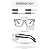 Anti-blue Light Glasses Colorful Square Eyewear Women Fashion Luxury Eyeglasses Blue Light Blocking Man Lady Computer Eyeglas