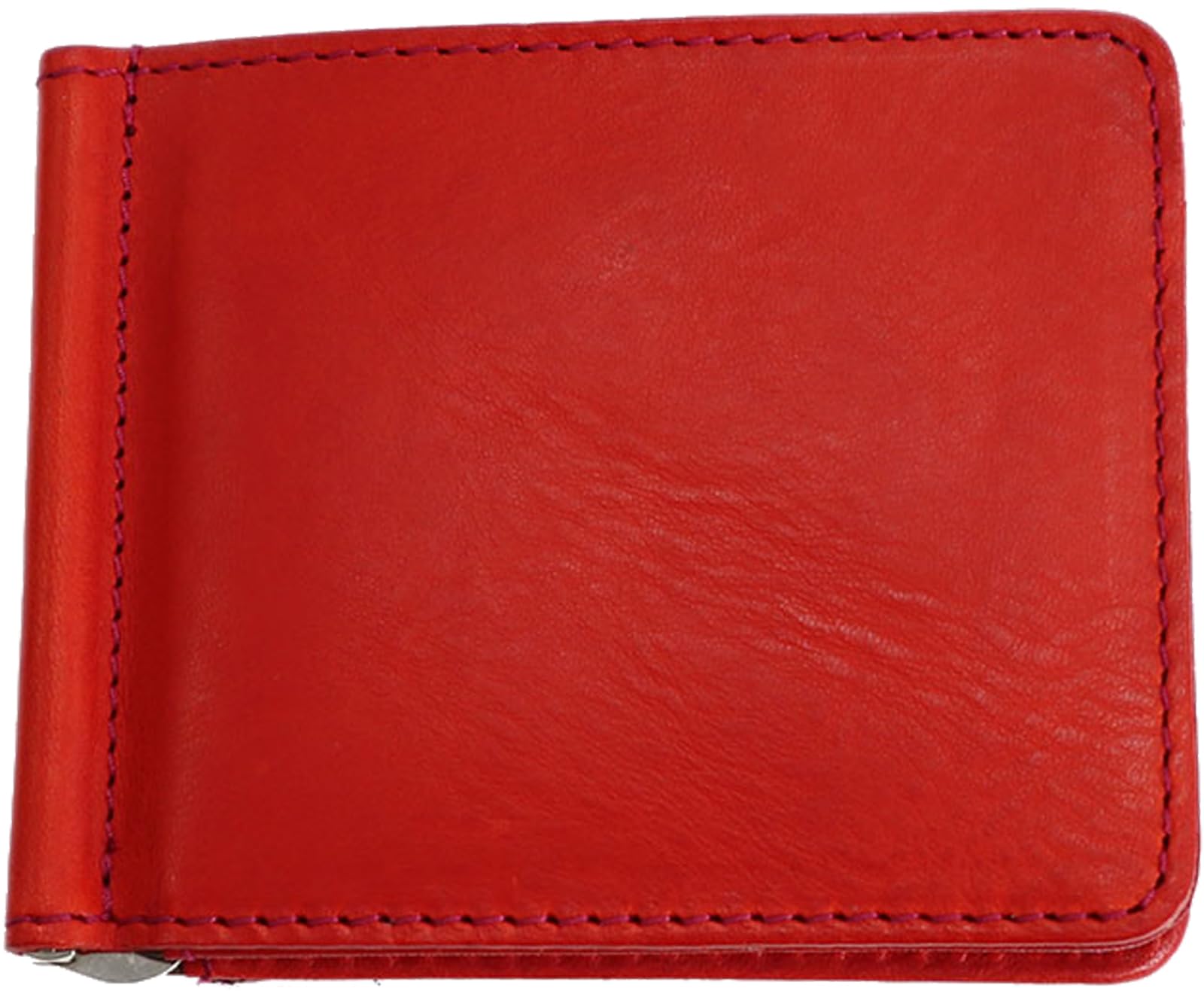 

OE Money Clip Wallet Card Case Cowhide Italian Traditional Method Red [Creed] 312C987-30