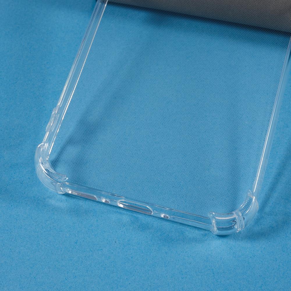 For Samsung Galaxy A54 5G Transparent TPU Case Thickened Corner Anti-drop Phone Cover
