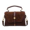 Portable small bag women 2025 new retro high-end small square bag large capacity shoulder messenger bag