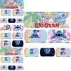 Stitch Character Pencil Case For Students Breathable And Popular 20-35l Capacity