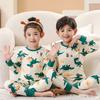 100% Cotton Children's Pajamas Astronaut Pajamas for Teens 4 6 8 12Years Winter Boys Clothes Long Sleeve Baby Girl Clothing Sets