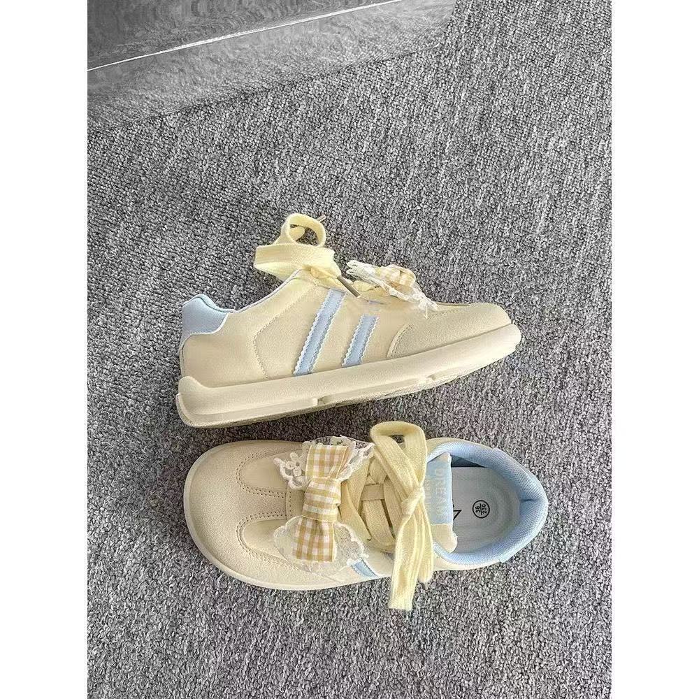 New Thick-soled Models, New Dopamine Board Shoes In Autumn, Student Casual Moral Training Shoes Trend