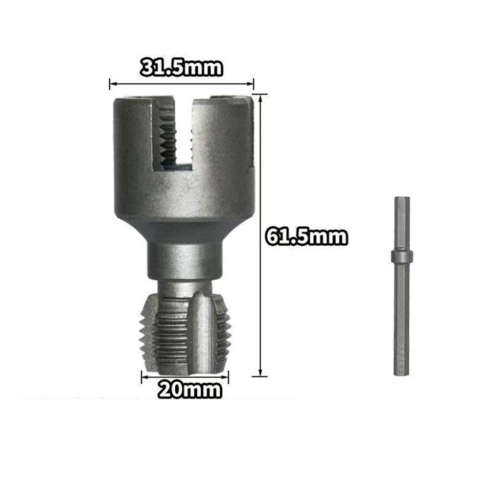 Tapping Tool Internal Thread External Hreading Tool Integrated Die Water Pipe Thread Opener Electric Threading Machine Hand Tool