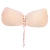 Women Seamless Backless Silicone Push Up Strapless Invisible Bra