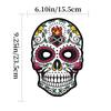 DIY Paper Skull Ghost Face Mask for Mexican Day of The Dead Halloween Party