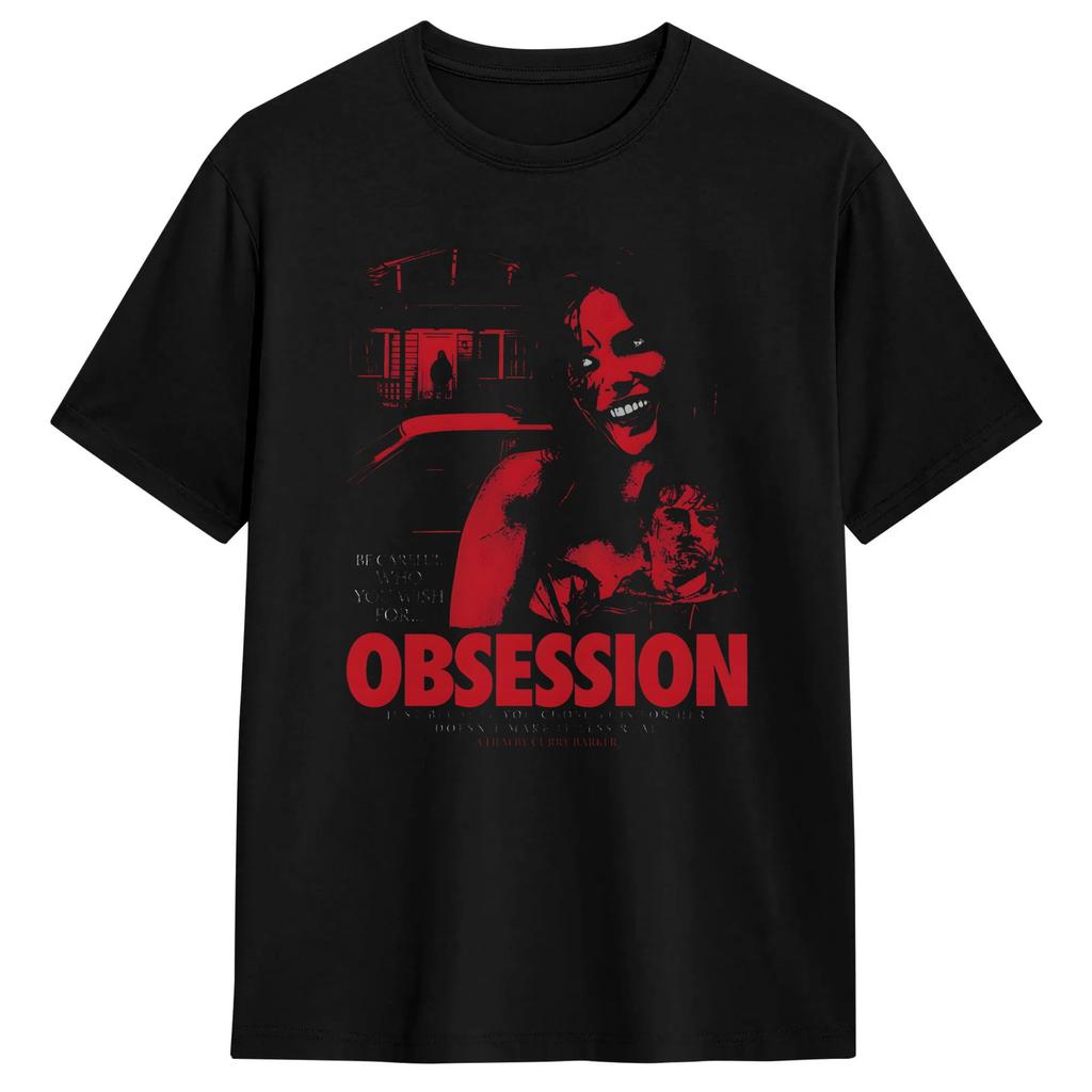 Obsession Movie T Shirt Summer Vintage T Shirts Pure Cotton Harajuku Tee Shirt For Men Casual