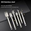 1Pc 304 Stainless Steel Rectangular Kitchen Measuring Spoons With Scale For Coffee Graduated Spoon Powder Coffeeware