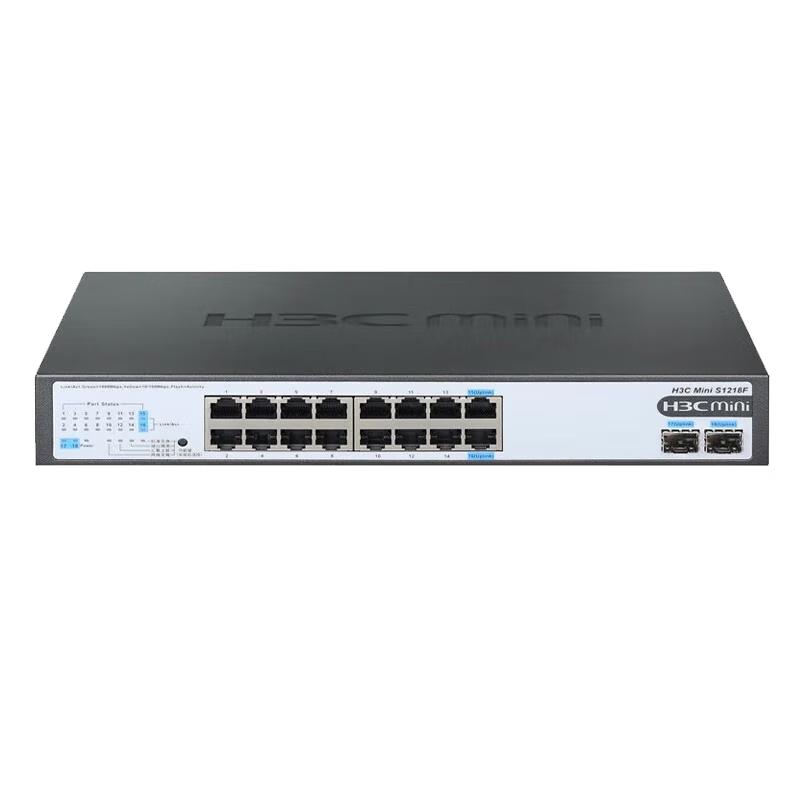 

H3C S1218F 16-Port Gigabit Unmanaged Ethernet Switch