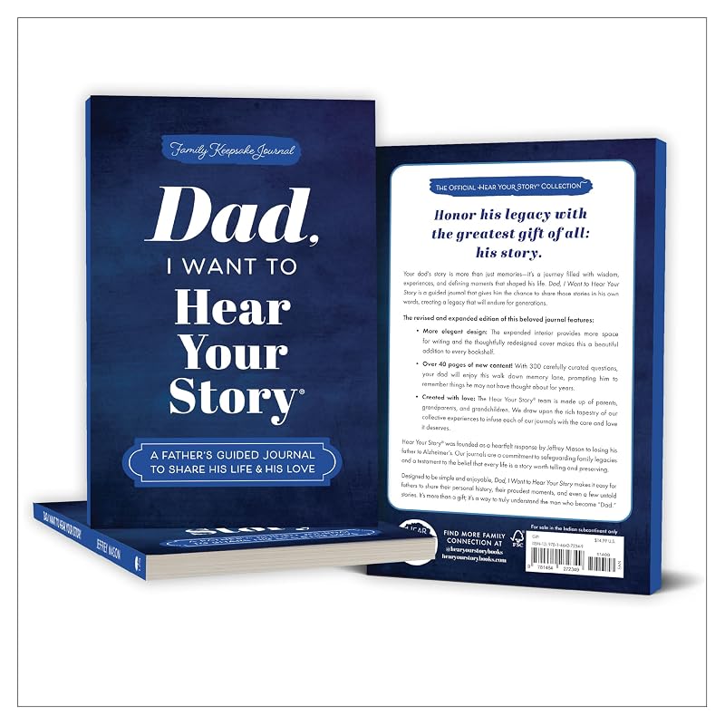 Dad, I Want To Hear Your Story (Expanded Edition): A FatherS Guided Journal To Share His Life And His Love (Hear Your Story Books) | # Amazon Bestsel