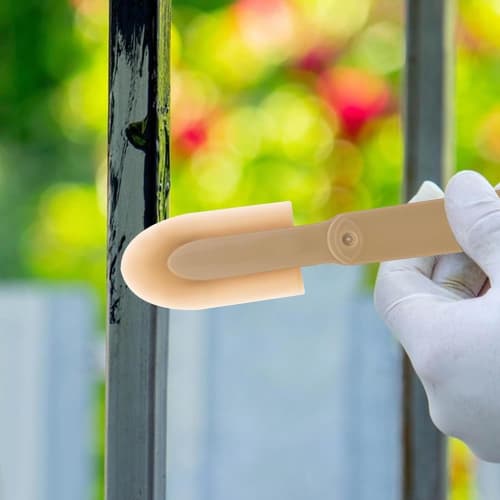 Caulking Finishing Tool Set of 4, Cement Scraper, Caulking Spatula Set, Soft Caulking Spatula, Grout Caulking Applicator, Perfect for Brick, Windows,