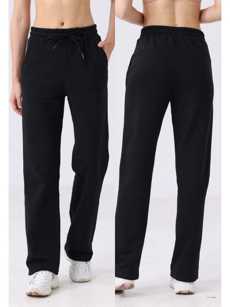 

ADAPTED STATE Women s Casual Straight Leg Plush Drawstring Pants - Autumn/Winter Outdoor Style XXXL/12
