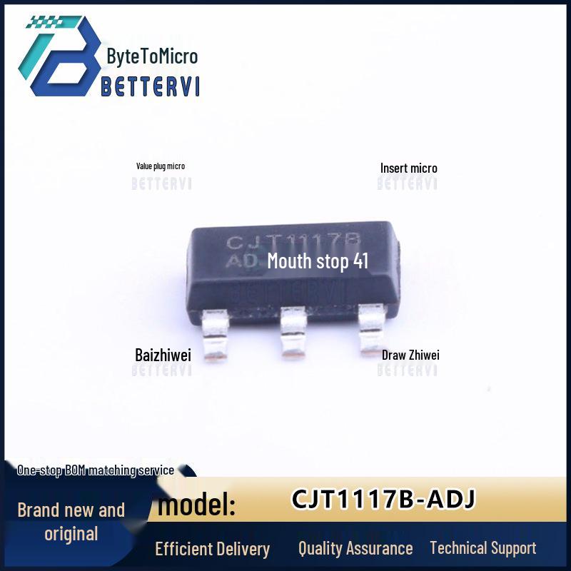 

CJ Electronics CJT1117B-ADJ SOT-223 Linear Regulator (LDO)