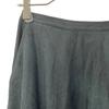 DIESEL Leopard Pattern Animal Midi length flare skirt 23 green Side zip Women Used