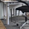 Sturdy Adjustable CPU Stand Rustproof Computer Mainframe Hanger  Office Setup
