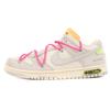 DJ0950-117 Off-White Nike Dunk Low Sail Neutral Gray Hyper Pink Lot 17 (Men's)