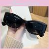 Vintage Oversized Womens Sun Glasses With Dualring Design For Street Style And Outdoor Activities