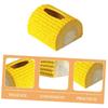 Caja de pañuelos de maíz soporte de pañuelos de escritorio caja de almacenamiento de escritorio novedoso servilletero dispensador de pañuelos decoración soporte de pañuelos decoración del hogar