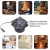 80mm ABS Plastic Ducted Blower Fan With USB Speed Controller 8cm Pipe Compatibility For Greenhouse Pet House Craft Rooms