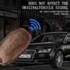 4 5 Buttons Leather Car Key Fob Case Cover Holder for Ford Fusion Explorer Mustang Edge F-150 Mondeo for Lincoln MKZ MKC MKX