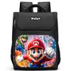 Der Super Mario Galaxy Film Strapazierfähiger Rucksack mit mehreren Fächern für Schulkinder Mit atmungsaktiven Air-Cushion-Trägern