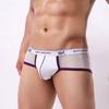 Men Underpants Convex Underwear Briefs Elastic Mesh Breathable Sexy Low Waist