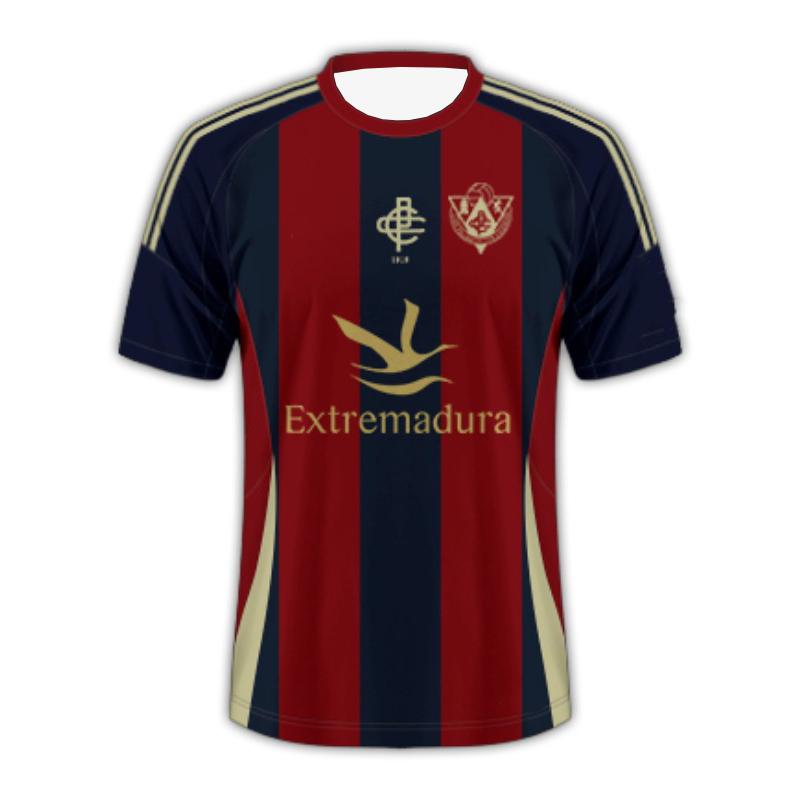 

CP Cacereo 2024-25 Домашний комплект Футбол Женский Дышащий и Удобный Футбольная футболка Женская футболка Удобный и Дышащий S