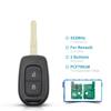 KEYYOU 2/3 Buttons Remote Key 434MHZ With 4A PCF7961M Chip For Renault Sandero Dacia Logan 2 Stepway Clio4 Duster 2016