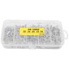 500PCS Single Double Barrel Fishing Line Connectors Fishing Wire Leader Tubes  for Fishing Line