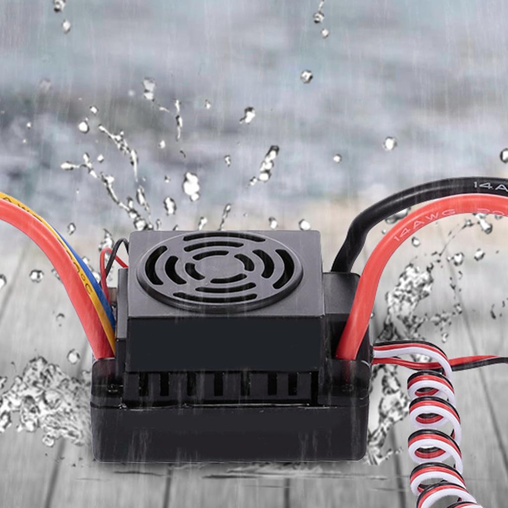 HOBBYFANS BL 3650 3900KV Car Brushless Motor Sensorless 60A Waterproof ESC Kit for 1/10 RC Truck