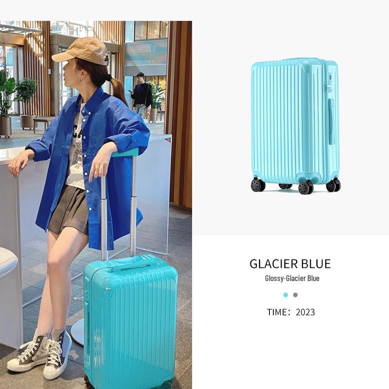 28-Inch Silent Universal Wheels Travel Suitcase with Combination Lock, Large Capacity, Student Zipper Style