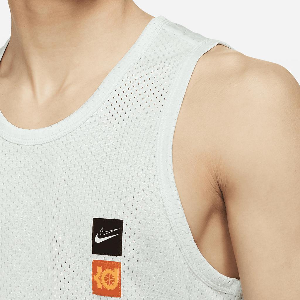 Nike Chaleco Transpirable Cuello Redondo KD Durant para Hombre Tops Blanco CV2408-394