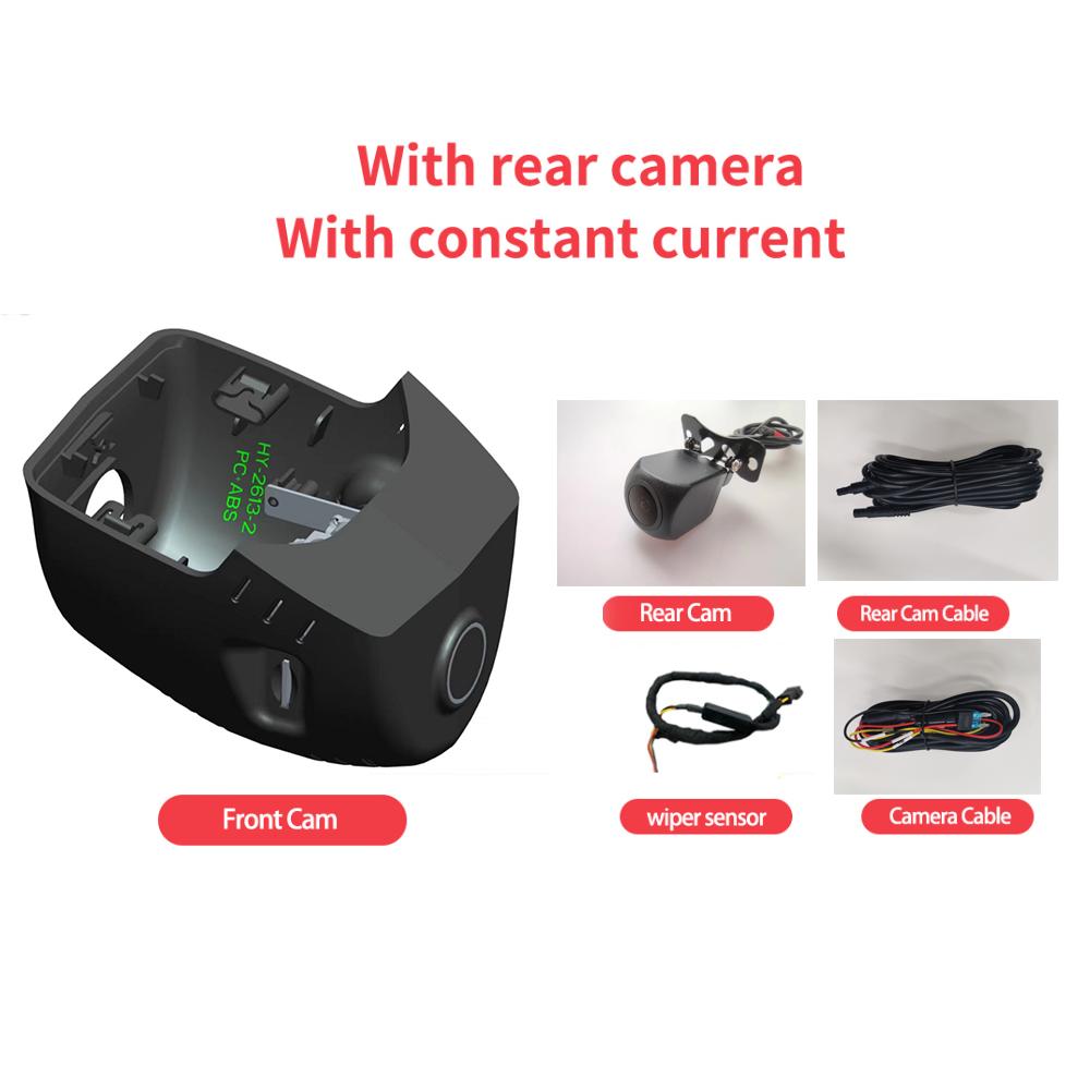 4K Car Video DVR for Skoda Octavia Mk4 RS NX 2020~2024 2021 2025 Driving Recorder Front Camera Night Vision Monitor Accessories