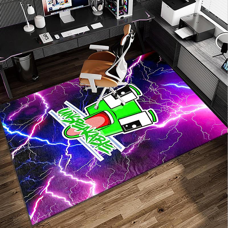 Space Un-speakable Adventure Office Rug Chair Mat, Game Carpet, Suitable for Front Door, Bedroom, Living Room, Desk, Holiday Gift
