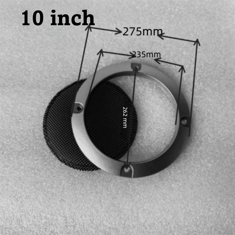 Metal Grille Speaker Grille Cover Plastic Frame Speaker Mesh Cover for Car Audio System
