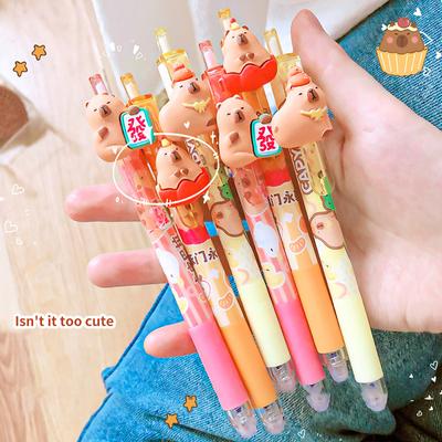 Kawaii Cartoon süße Capybara löschbaren Neutral Stifte Briefpapier Studenten Geschenke