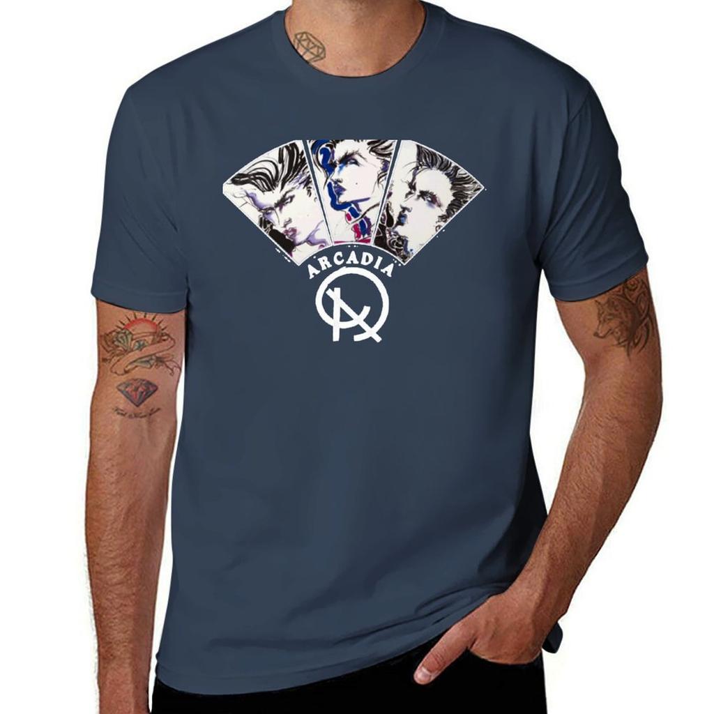 Arcadia Arcadia Exclusive Duran Duran Tshirt Basic Solid Color Short Sleeve Tshirt
