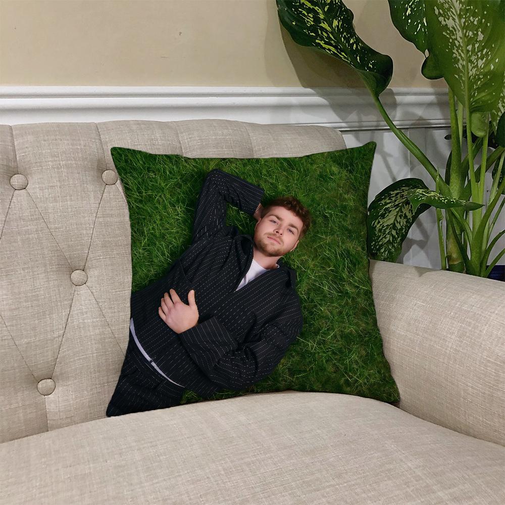 Singer A-Alex Warren Cushion Cover Square Sofa Cushion Cover Casual Skin-Friendly Comfortable Pillow Cover