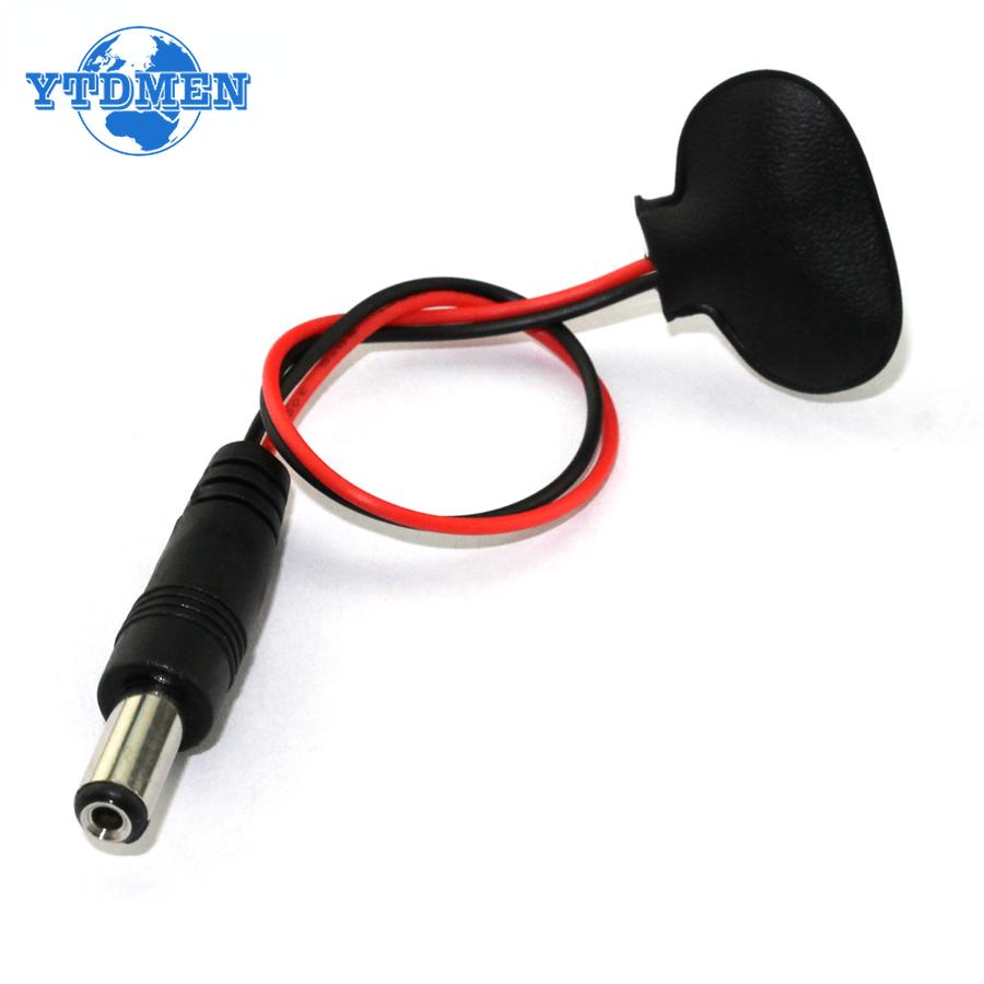 5pcs 9V Battery Snap Connector Clip Lead Wires Holder 9 Volt Cable Connection Buckle