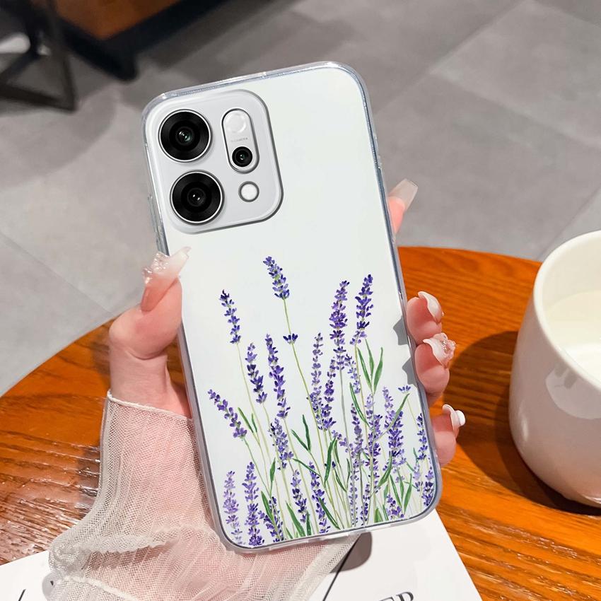 For Oppo Reno14 Pro Realme C71 C75 C75x Ultra Thin Clear Phone Case Cute Panda Pattern Dustproof Protection Soft Transparent Back Cover For Oppo Shell