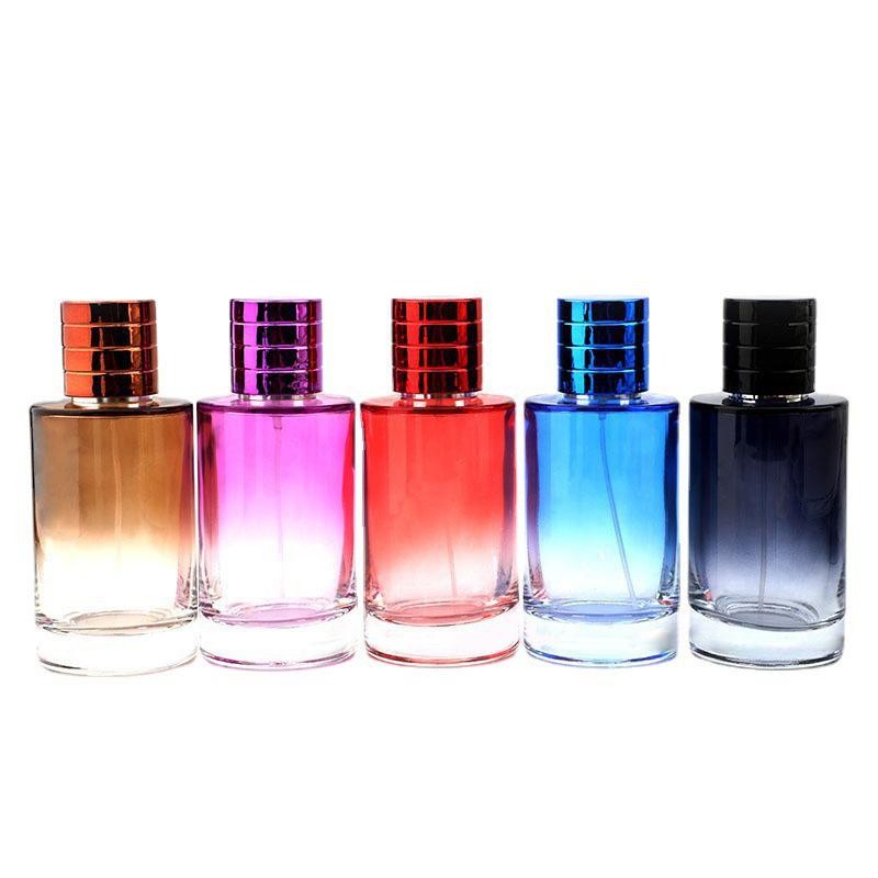 

Gradient Colored Glass Perfume Bottles - Cylindrical, 30ml & 50ml
