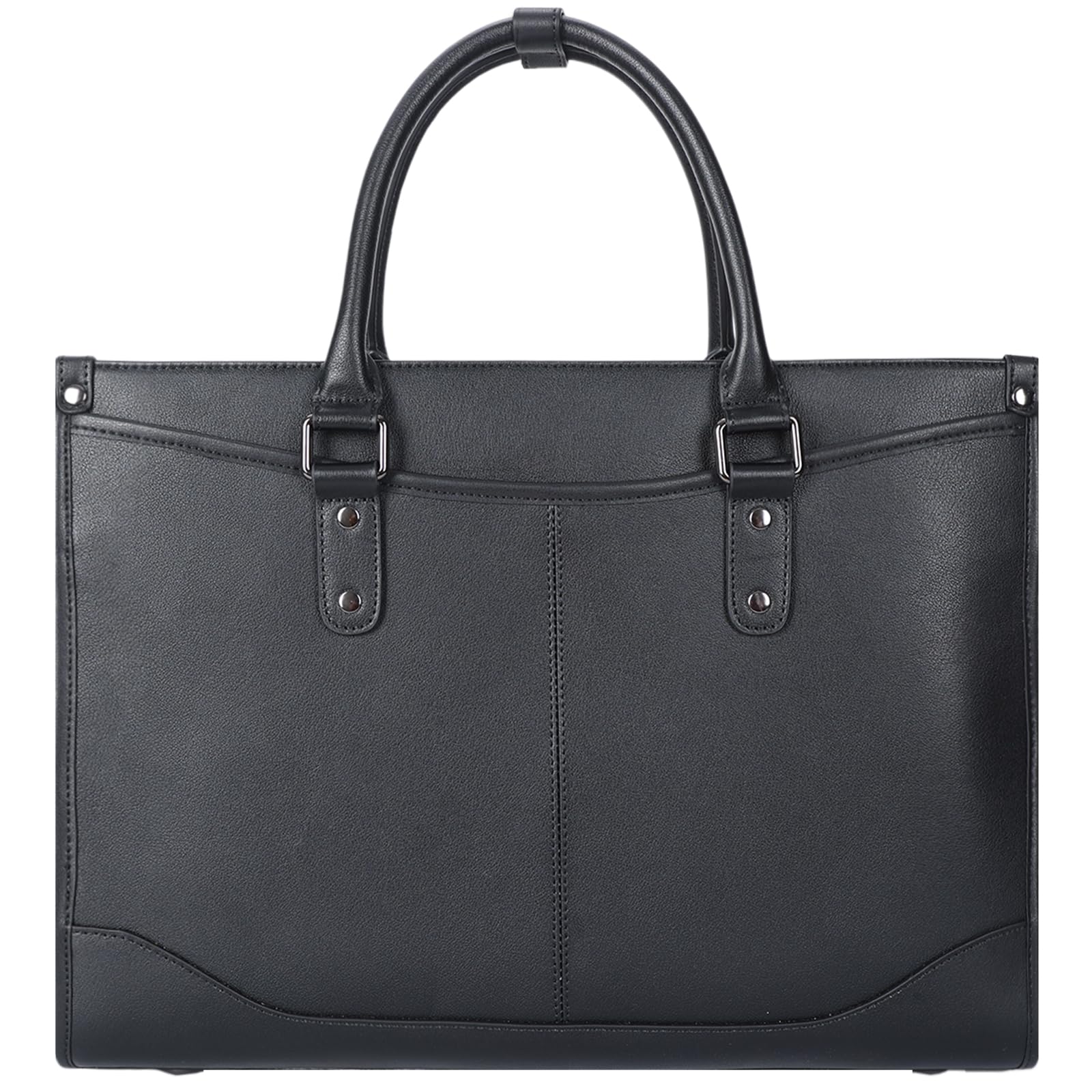 Деловая сумка Masa Kawa из натуральной кожи, Мужской портфель, Вмещает 14-дюймовый ПК и документы формата А4, Простой дизайн для повседневной носки, Двусторонний портфель для документов,