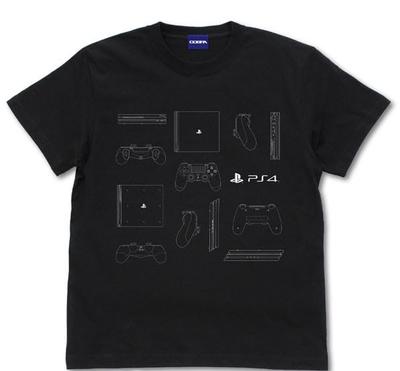 Cospa PlayStation for PlayStation4 Siyah L Beden [Resmi] Tişört