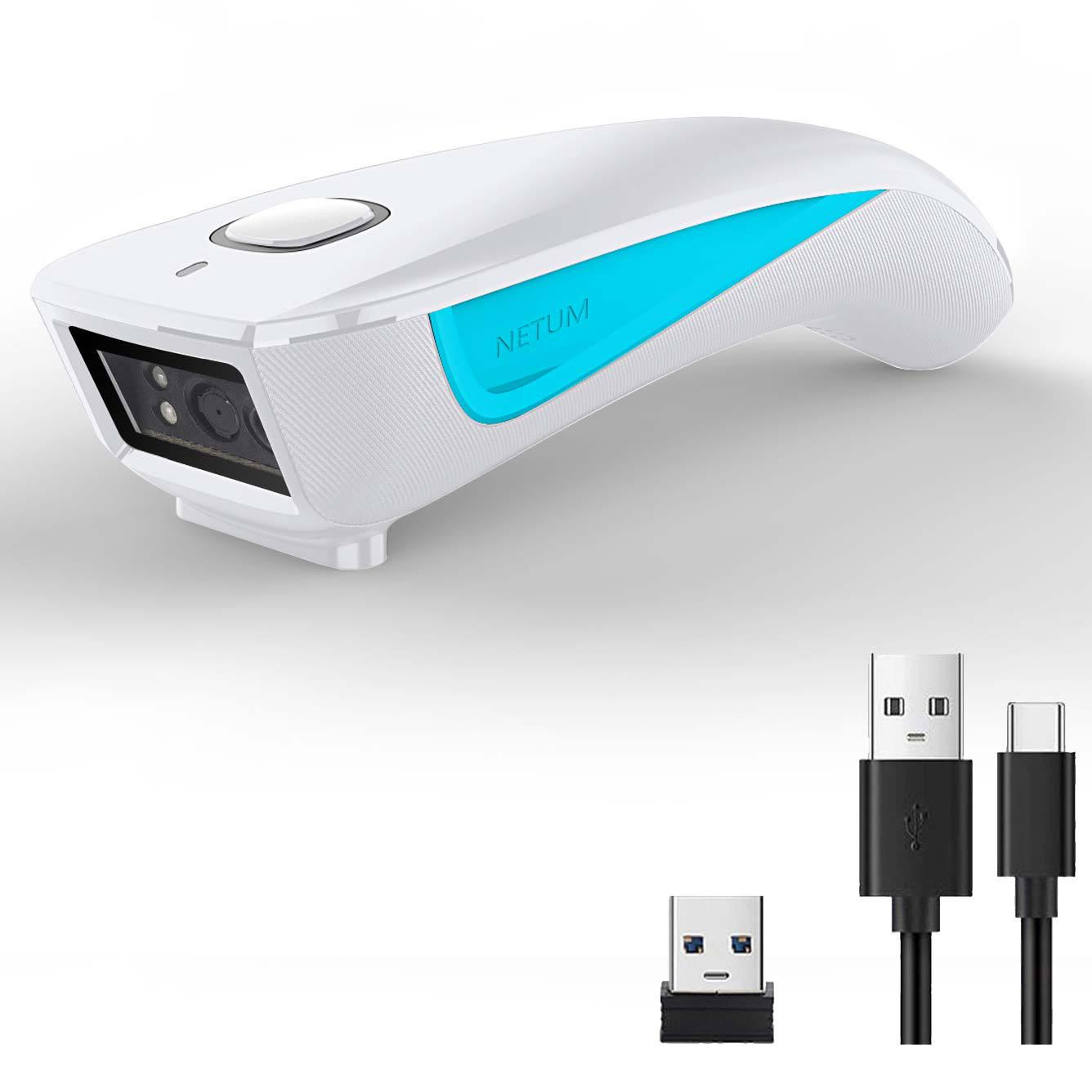 Портативный Bluetooth 2D QR сканер штрих-кодов NETUM C750 E5 Bluetooth 2D