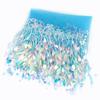 1-5Yards Mesh Tassel Fringe Sequins Lace Trim Stage Perform Latin Dress Wedding Clothes Tassels Fabric DIY Sewing Accessories