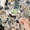 52pcs Retro Aesthetic Art Graffiti Sticker Set for DIY Notebook and Luggage Decoration