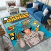 1pc Inspector Gadget Poster Carpet for Room Floor Mat, Comfortable Office Chair Printed Area Rug, Beautiful Hotel Rug